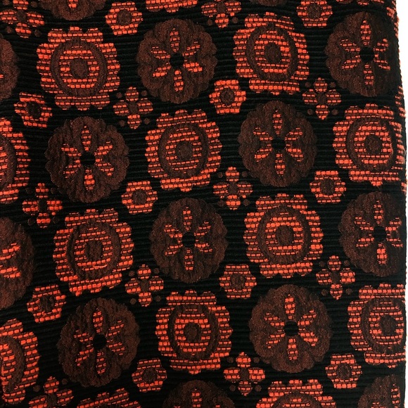 Boden geometric burnt orange/red pants. - Picture 2 of 6